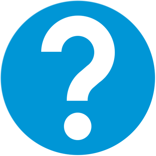 Circular help status orb used beside the product title